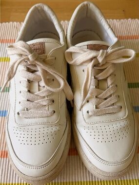 SAYE Modelo ‘89 Vegan Off White Cream Sneakers Women’s 7.5 Sustainable